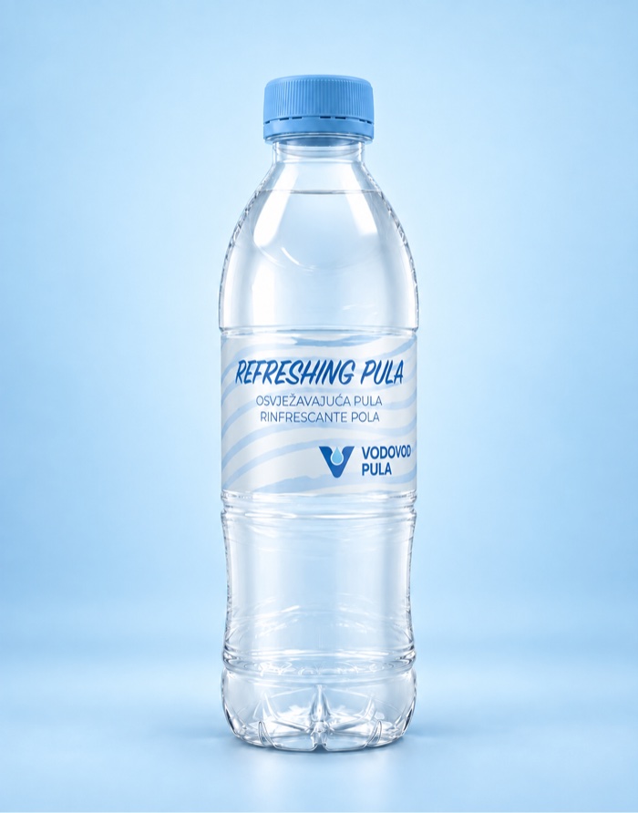 Promotivna boca vode – Refreshing Pula