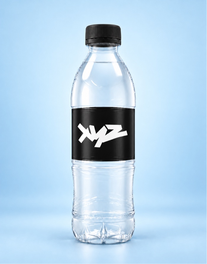 Promotivna boca vode – XYZ